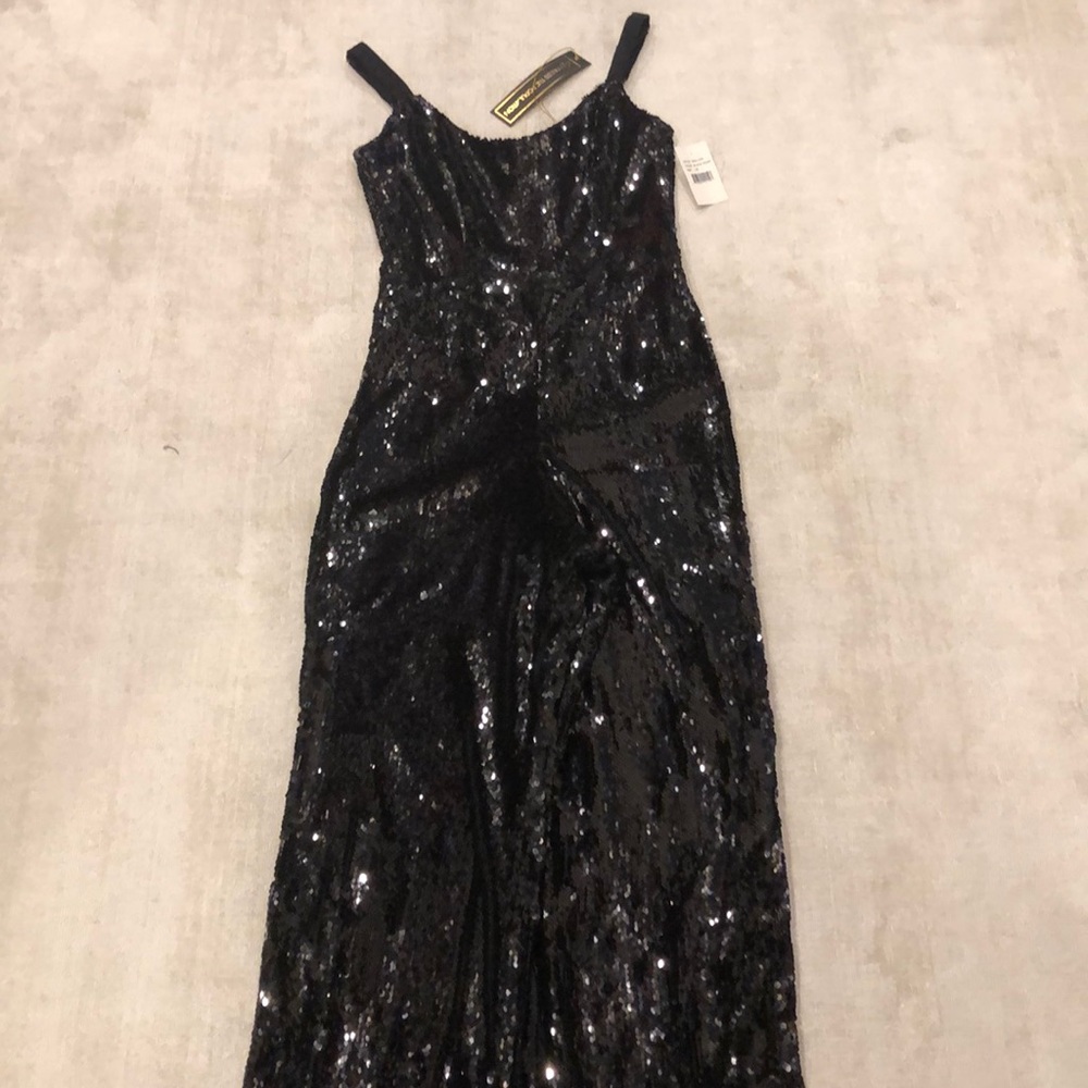 Dress the population jumpsuit